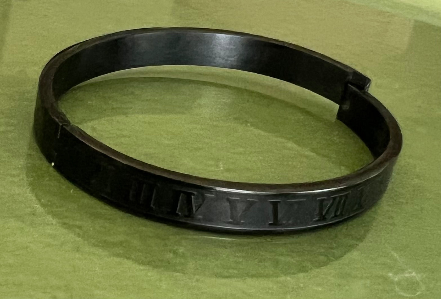 Chic Stainless Steal Black Bracelet