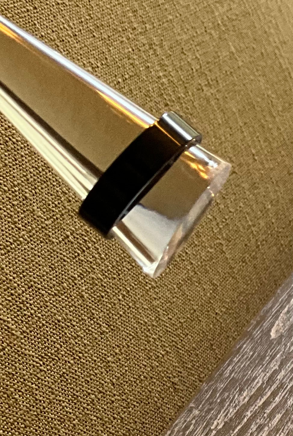 Black Fashion Smooth Band Men’s Ring