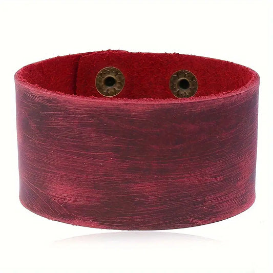 Men’s Red Cuff Bracelet