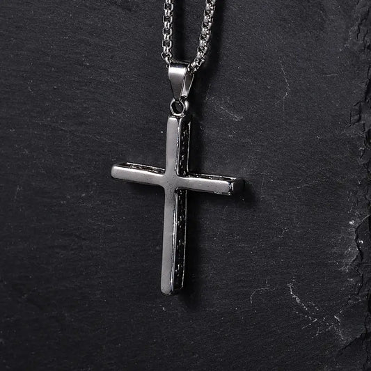 Silver Cross Necklace