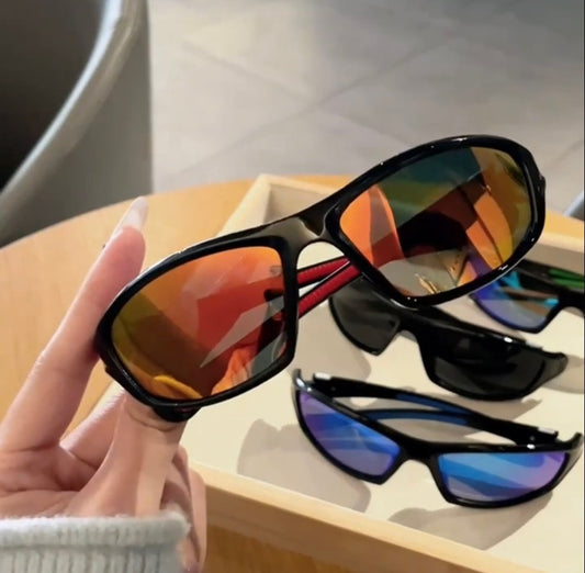 Men’s Fashion Polarized Red Sunglasses